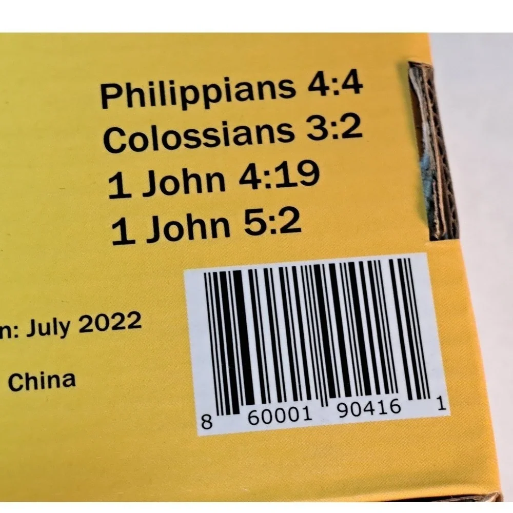 Bible Blocks First Expansion Set 50‎ Blocks 12 More Scriptures B0B28MRXBT New
